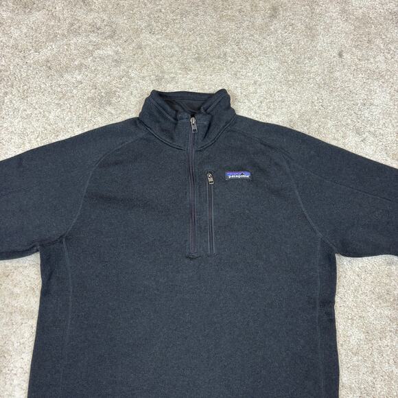 Patagonia Better Sweater 1/4 Quarter Zip Pullover Fleece Sweater Jacket Men's M - Picture 2 of 9